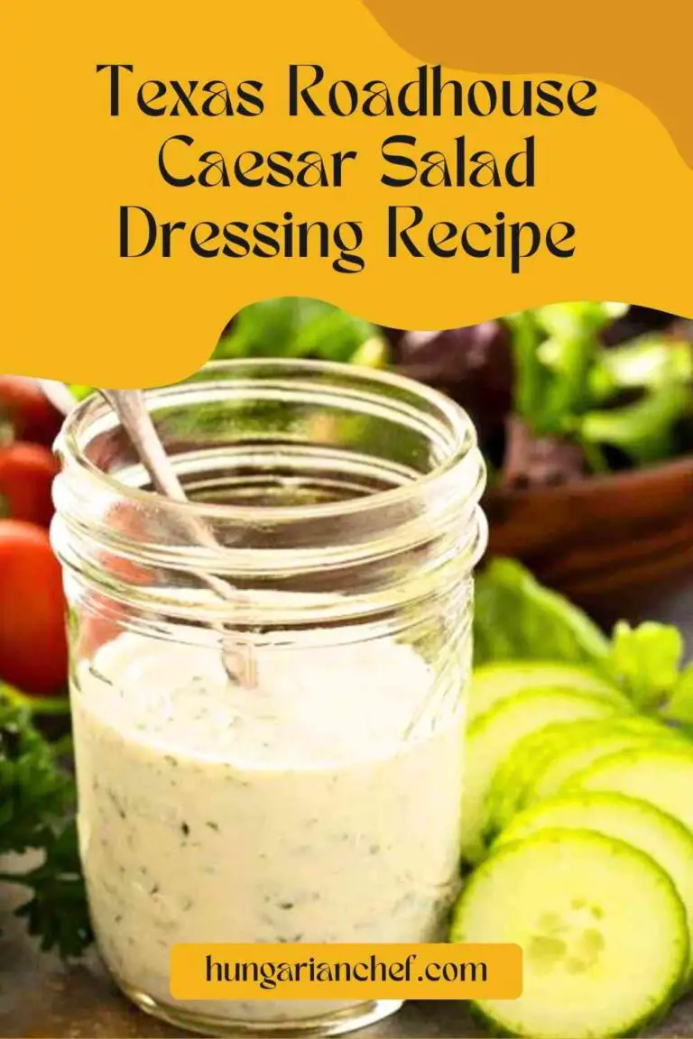 Texas Roadhouse Caesar Salad Dressing Recipe