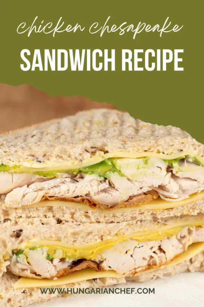 chicken chesapeake sandwich recipe pin