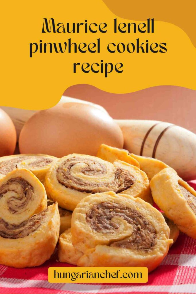 Maurice Lenell Pinwheel Cookies Recipe pin