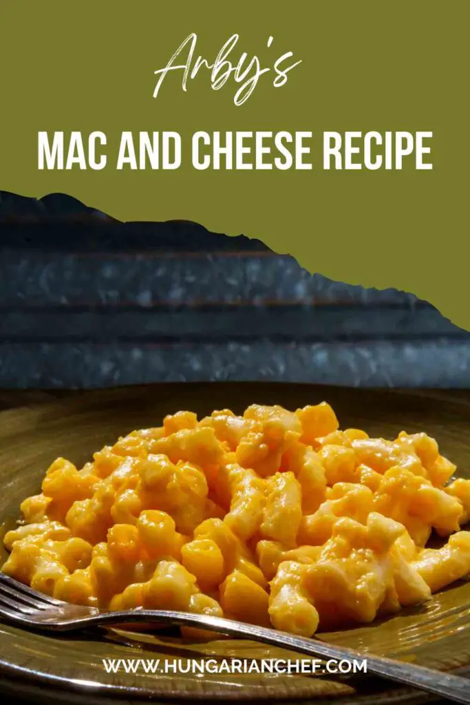 Arby's Mac And Cheese Recipe pin