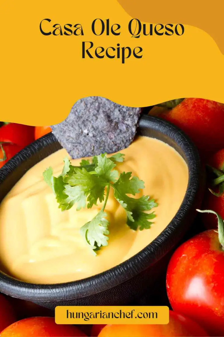 Casa Ole Queso Recipe Hungarian Chef