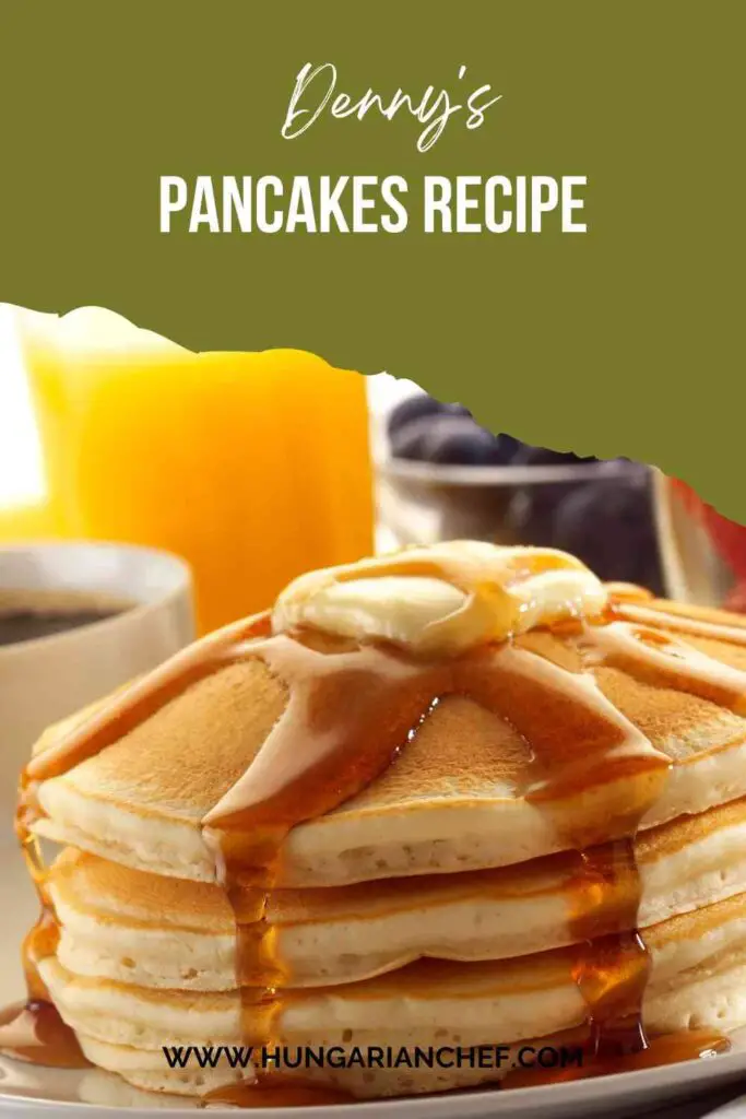 Denny's Pancakes Recipe pin