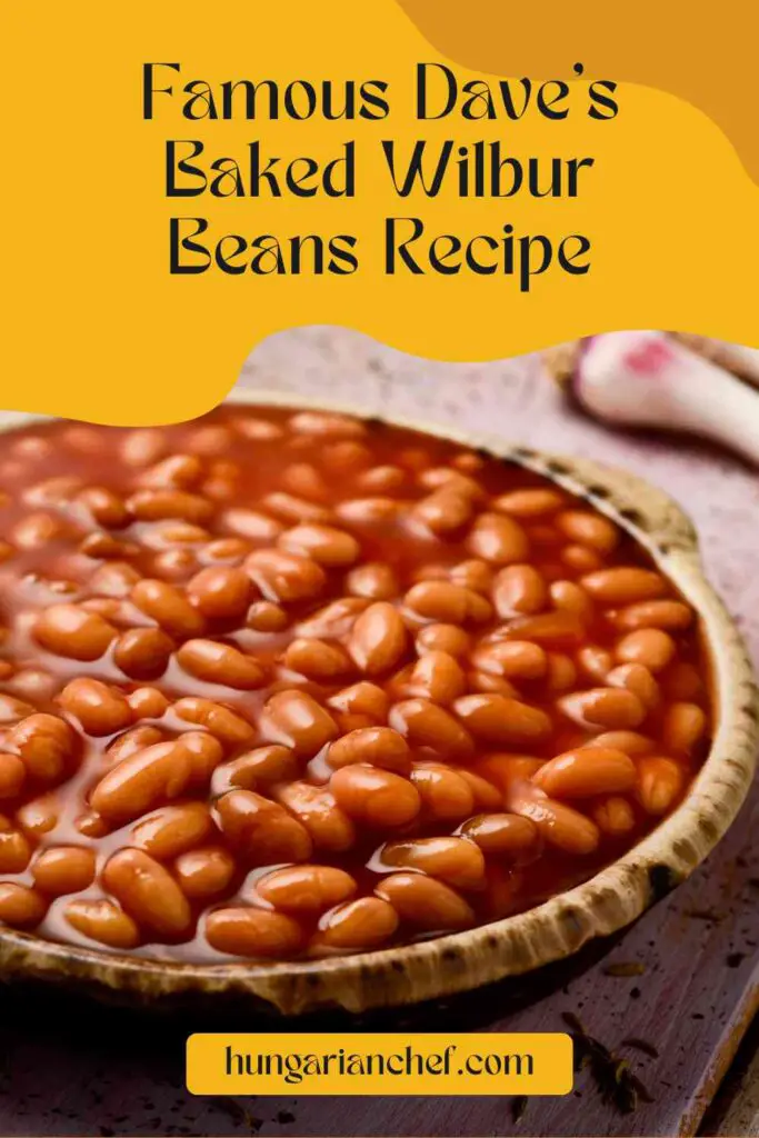 Famous Dave's Baked Wilbur Beans Recipe Pin