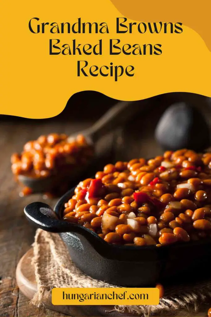 Grandma Browns Baked Beans Recipe Pin