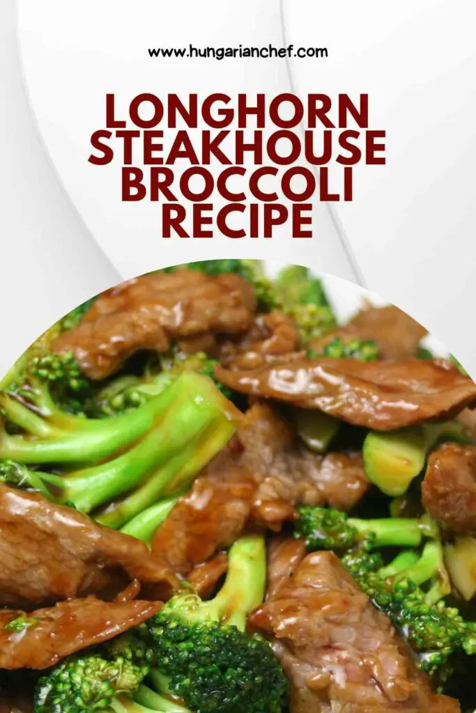 Longhorn Steakhouse Broccoli Recipe pin