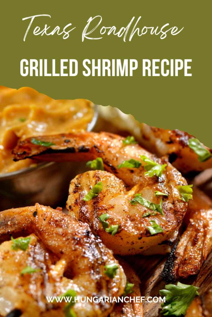 Texas Roadhouse Grilled Shrimp Recipe pin