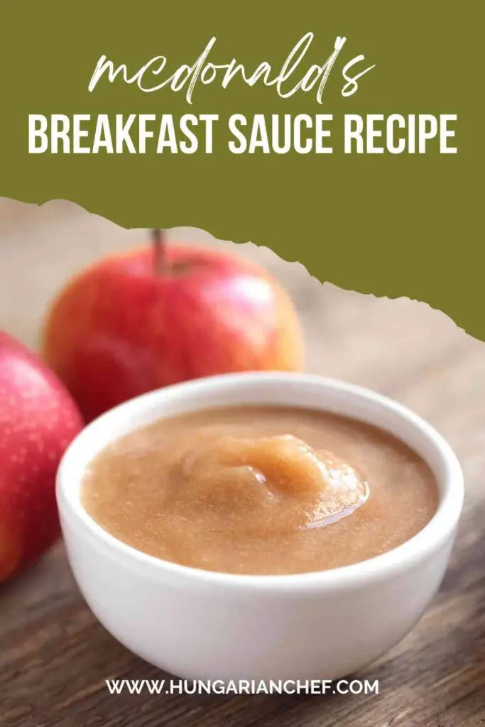 mcdonald's breakfast sauce recipe pin