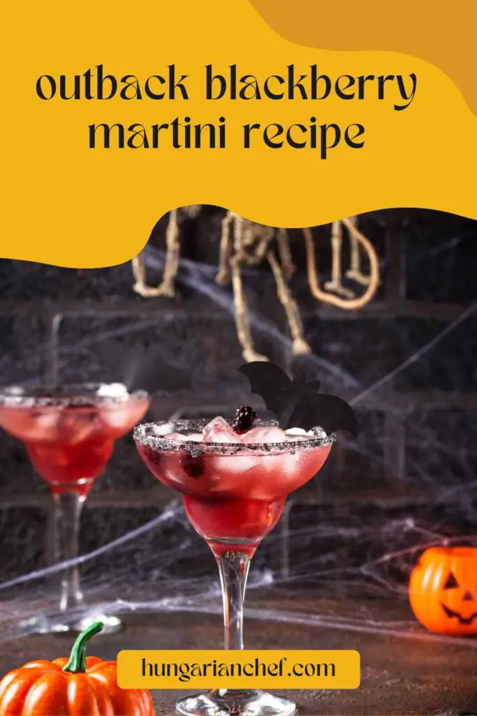 outback blackberry martini recipe Pin