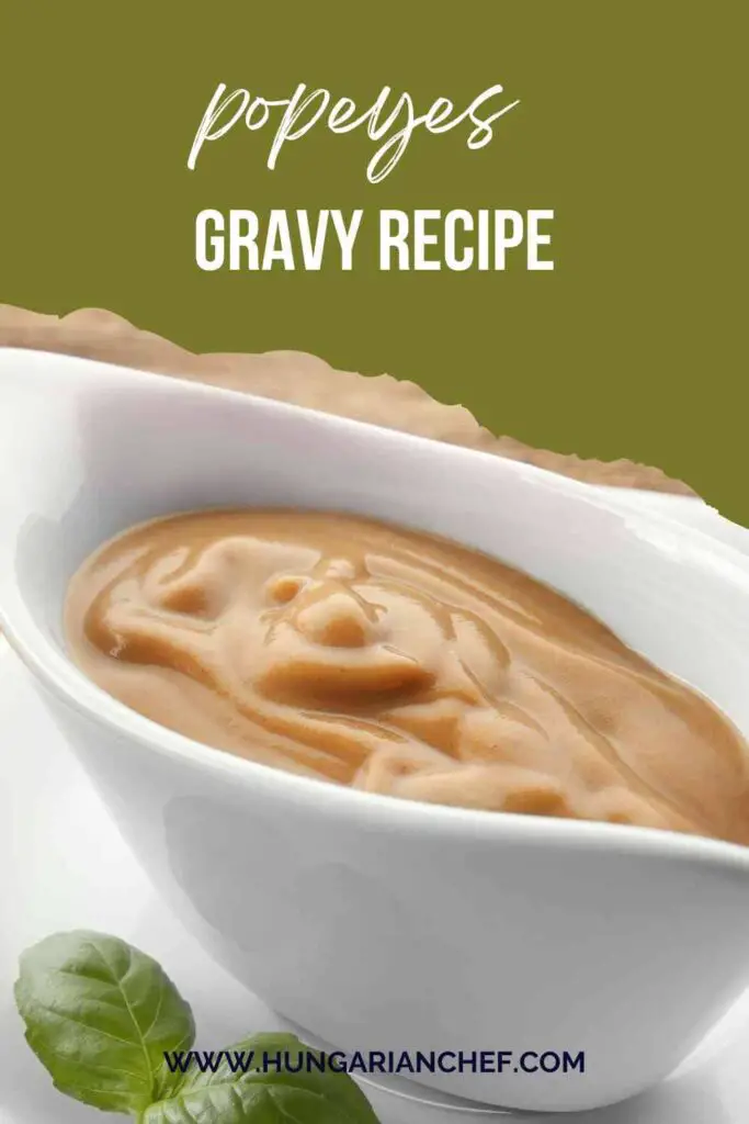 Popeyes Gravy Recipe pin