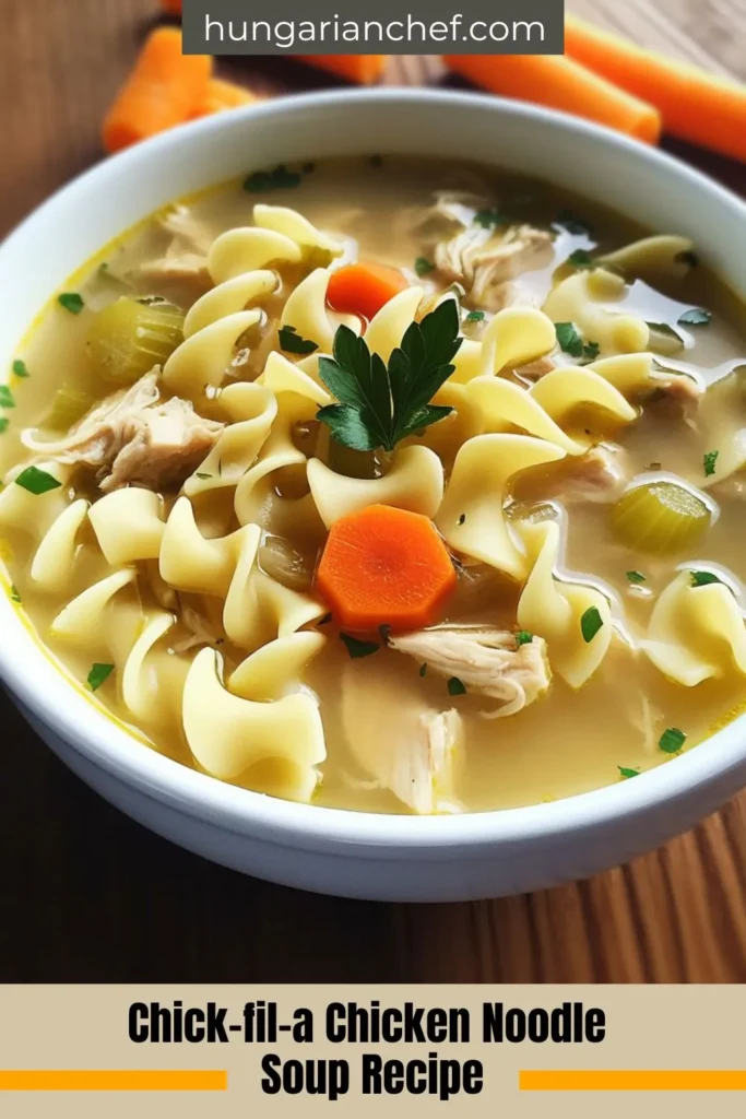 Chick-fil-a Chicken Noodle Soup Recipe