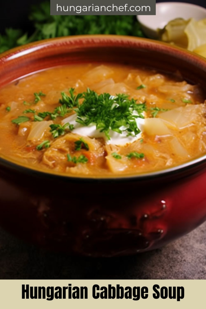 Hungarian Cabbage Soup
