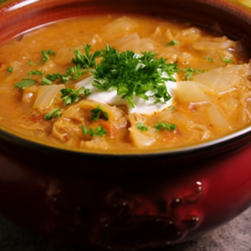 Hungarian Cabbage Soup