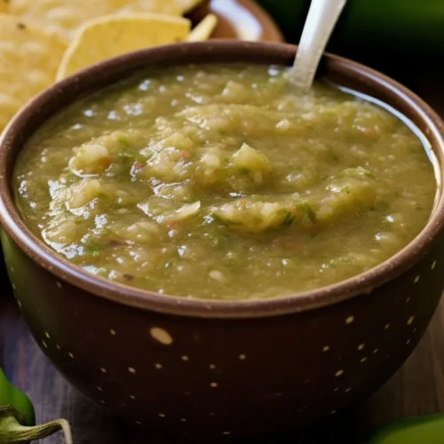 Tomatillo Green Chili Salsa Chipotle