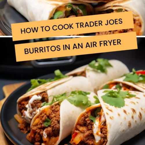 how to cook trader joes burritos in an air fryer