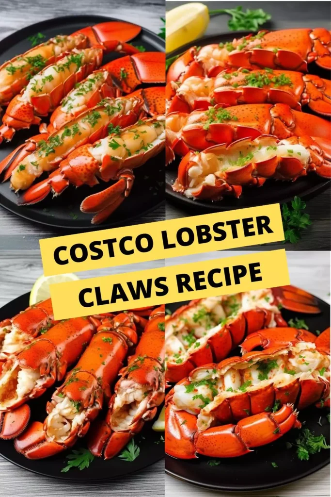 costco lobster claws recipe