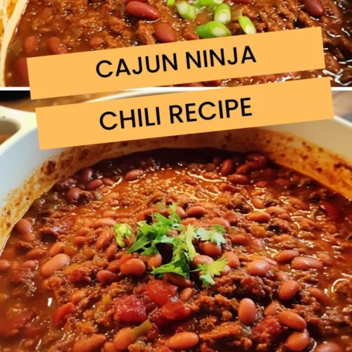 cajun ninja chili recipe