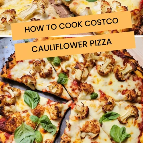 how to cook costco cauliflower pizza