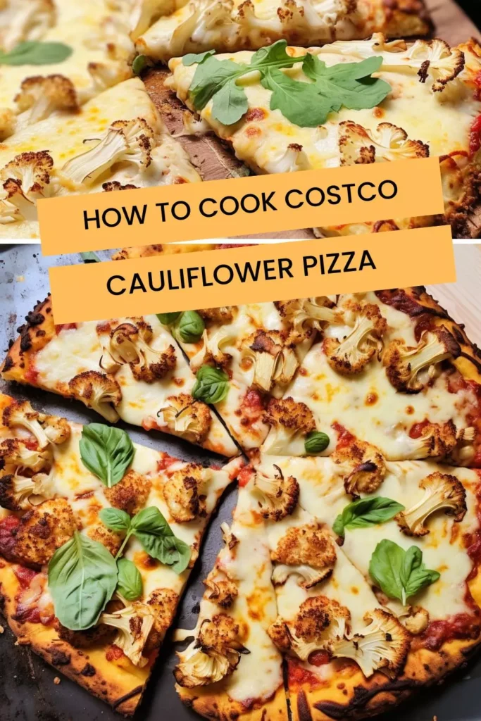 how to cook costco cauliflower pizza