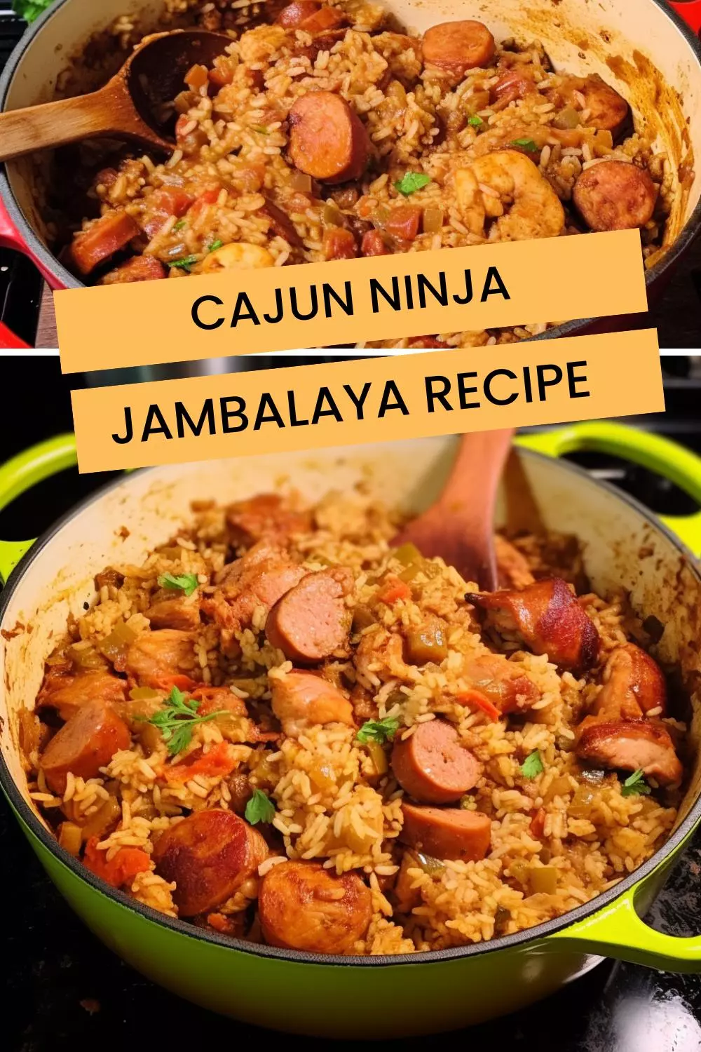 The Cajun Ninja - The Cajun Ninja's New Chicken & Sausage