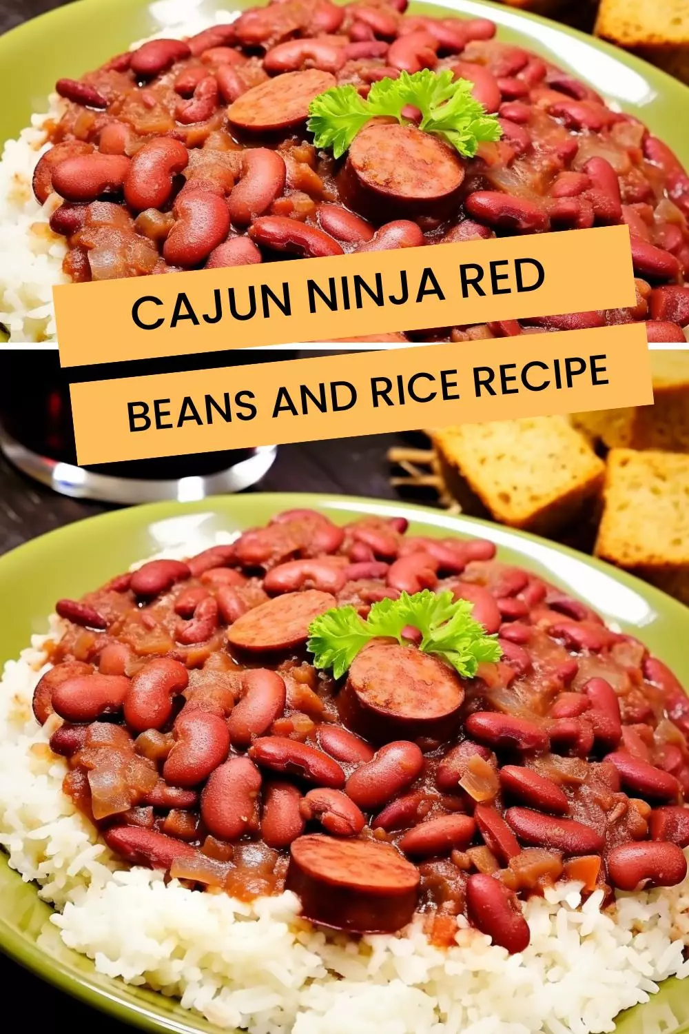 cajun ninja red beans and rice recipe