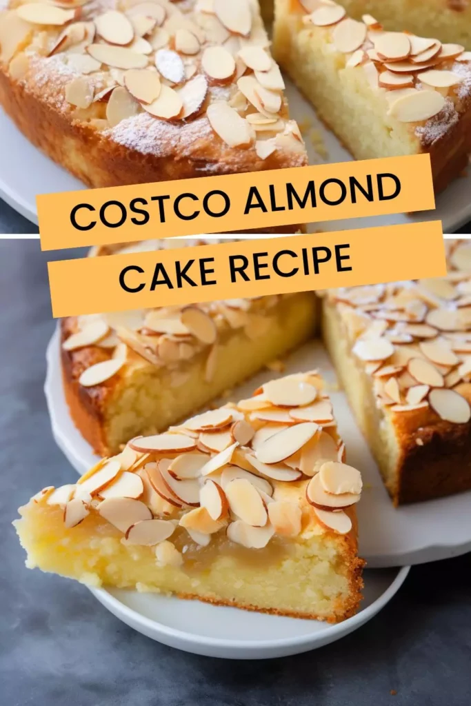 costco almond cake recipe