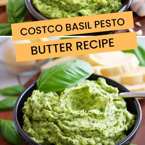 costco basil pesto butter recipe