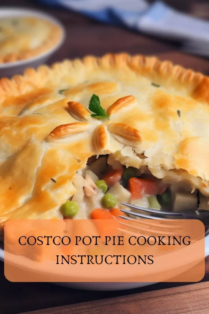 costco pot pie cooking instructions