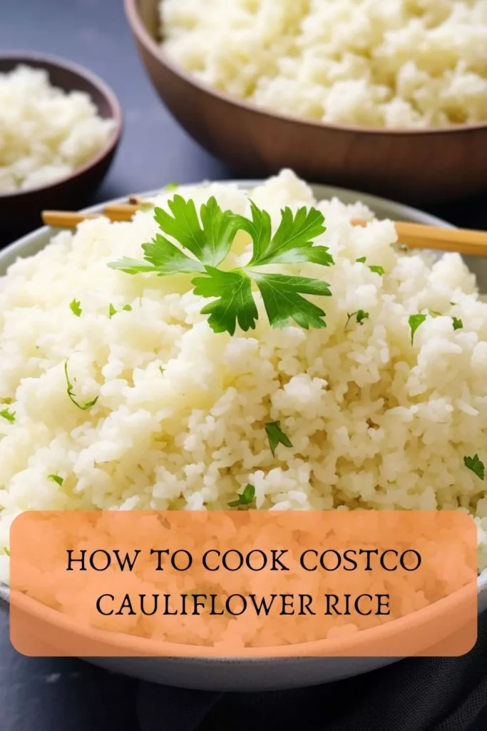 how to cook costco cauliflower rice