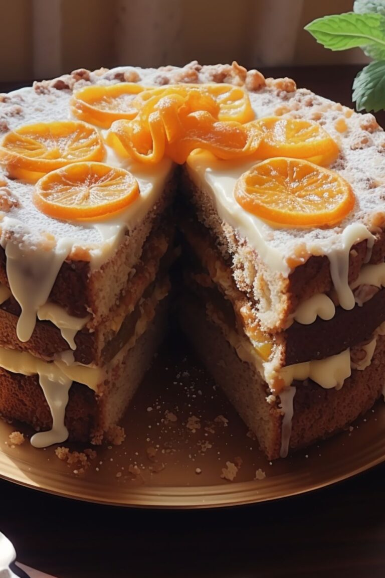 Brenda Gantt Orange Slice Cake Recipe - Hungarian Chef - Hungarian Chef
