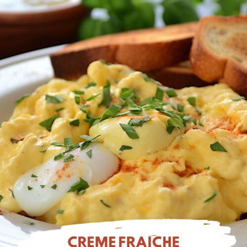 Creme Fraiche Scrambled Eggs