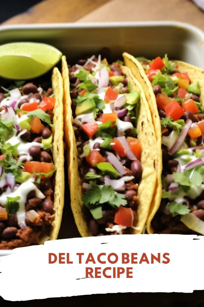 Del Taco Beans Recipe