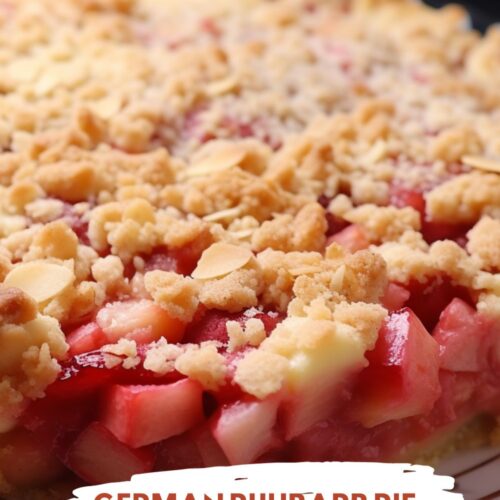 German Rhubarb Pie Recipe
