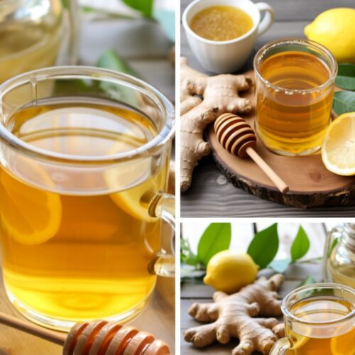 Ginger Lemon Honey Tea Recipe for Sore Throat