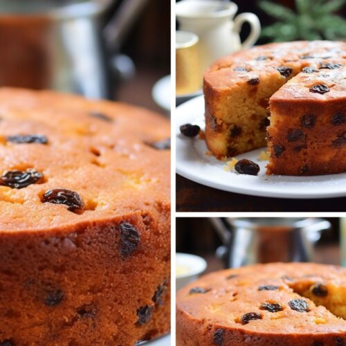 Jamaican Rum Raisin Cake Recipe