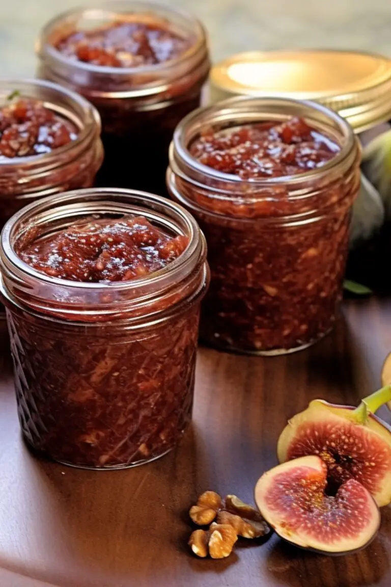Mediterranean Fig and Walnut Jam Recipe Hungarian Chef Hungarian Chef