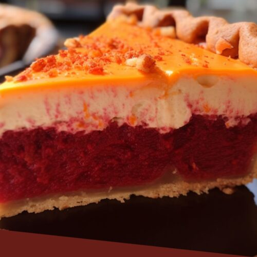 Red Velvet Sweet Potato Pie Recipe