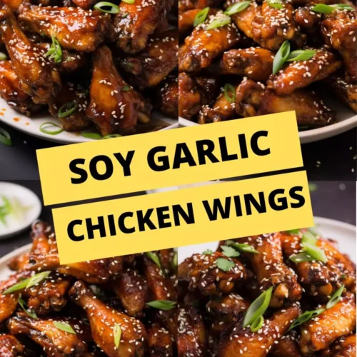 soy garlic chicken wings