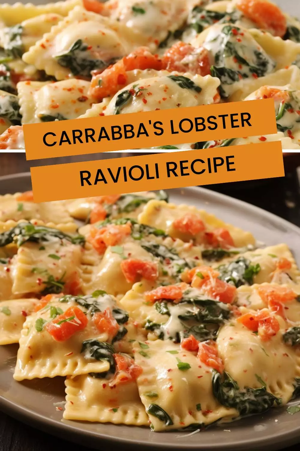 Carrabba's Lobster Ravioli Recipe