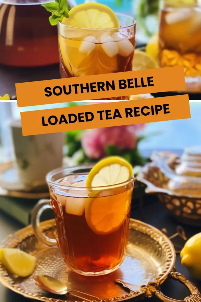 southern belle loaded tea recipe