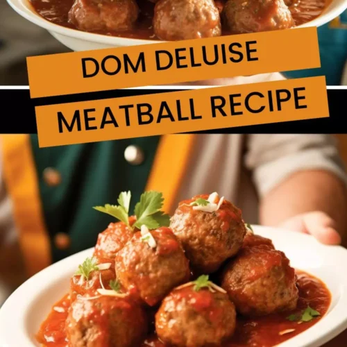 dom deluise meatball recipe