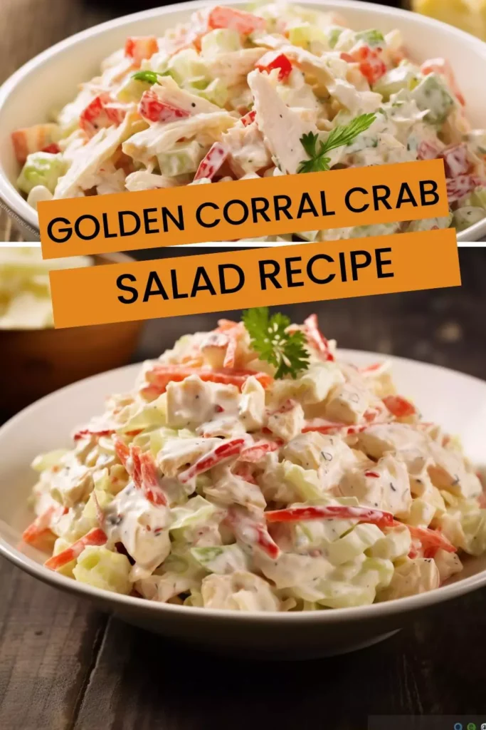 golden corral crab salad recipe
