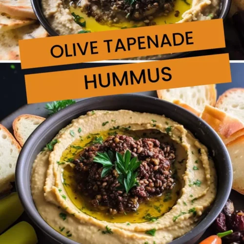 olive tapenade hummus