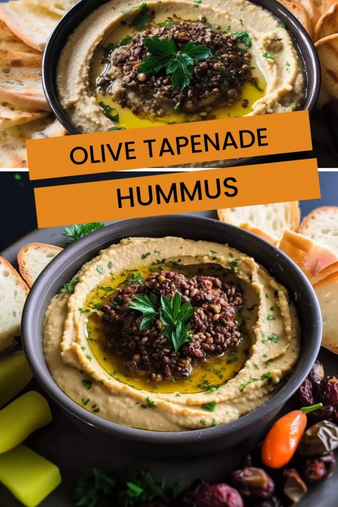 olive tapenade hummus