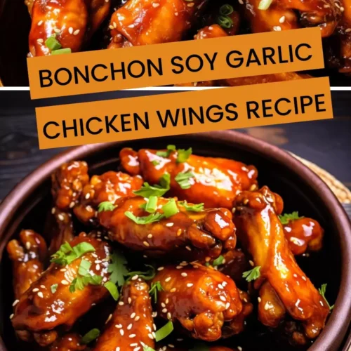 bonchon soy garlic chicken wings recipe
