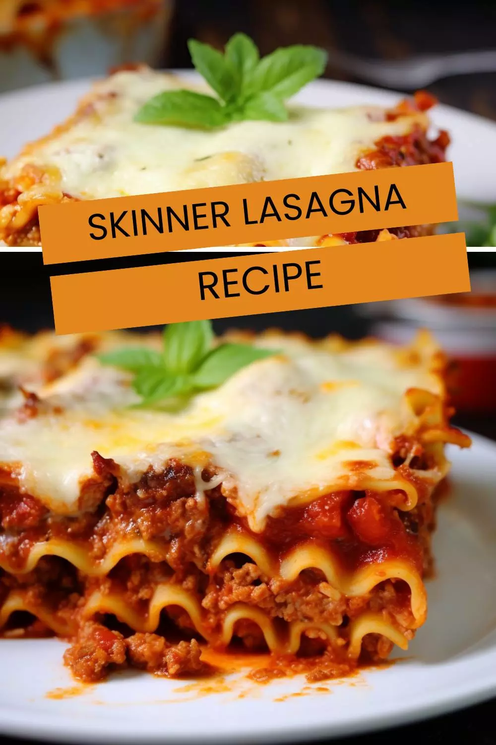 Skinner Lasagna Recipe