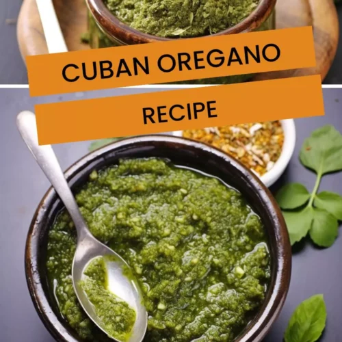 cuban oregano recipe