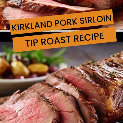 Kirkland pork sirloin tip roast is a delicious and tender cut of meat that is perfect for any occasion. This flavorful roast is available at Costco stores and can easily serve a large group of people, making it a great choice for family gatherings or holiday dinners. With its simple yet tasty marinade and easy cooking process, this recipe will quickly become a go-to in your household. Whether you are a seasoned chef or just starting out in the kitchen, this Kirkland pork sirloin tip roast is sure to impress your loved ones and leave them wanting more. What is Kirkland Pork Sirloin Tip Roast? Kirkland pork sirloin tip roast is a cut of pork that comes from the sirloin area of the pig. This cut is known for its tenderness and rich flavor, making it a popular choice for roasting. It is typically a boneless loin roast and can weigh anywhere between 3-5 pounds (1.4-2.3 kg). Kirkland, Costco's private label brand, offers high-quality pork sirloin tip roasts at an affordable price. This makes it a great option for those looking to serve a delicious and impressive meal without breaking the bank. With its marbling and natural flavor, this roast requires minimal seasoning and preparation, making it a convenient choice for any home cook. Why You'll Love this Kirkland Pork Sirloin Tip Roast? You'll love this Kirkland pork sirloin tip roast for its ease of preparation and mouth-watering flavor. With just a few simple ingredients, you can create a delicious and impressive dish that will have your guests raving. The marinade adds the perfect balance of savory and sweet flavors to complement the natural richness of the meat. Additionally, this roast is versatile and can be served with a variety of sides, making it perfect for any occasion. Whether you're hosting a dinner party or simply cooking for your family, this Kirkland pork sirloin tip roast is sure to be a hit every time. Ingredients Kirkland pork sirloin tip roast: This recipe calls for a 4 lb Kirkland pork sirloin tip roast which serves approximately 8-10 people. You can find this cut of pork at any Costco store. Organic Soy Sauce: This adds a rich umami flavor to the dish and helps tenderize the meat. Himalayan salt: A healthier alternative to table salt, it is full of minerals and adds a subtle yet distinct flavor. Garlic powder: This adds a delicious aroma and enhances the overall flavor of the dish. Bay leaves: These fragrant leaves add depth to the marinade and infuse the meat with a wonderful flavor. Black pepper: Adds a slight kick of spice and complements the other seasonings. Dried thyme: A staple herb in many recipes, it adds earthy and slightly floral notes to the dish. Onion: Adds a sweet and savory flavor profile to the marinade. Extra Virgin Olive Oil: This healthy oil helps keep the meat moist and adds a rich flavor. Water: The amount of water used will depend on the size of your roast. It is used for both marinating and cooking the roast. Kosher salt: This is used for seasoning the meat before cooking. It adds a nice crust and enhances the flavors of the dish. Step by Step Directions Step 1 Marinate the Pork Sirloin Tip Roast In a large bowl, mix together the soy sauce, Himalayan salt, garlic powder, bay leaves, black pepper, dried thyme, and onion. Slowly add in the extra virgin olive oil while whisking continuously to create an emulsion. Place the pork sirloin tip roast in a large resealable plastic bag or a shallow dish and pour the marinade over it. Massage the marinade into the meat, making sure it is fully coated. Seal the bag or cover the dish with plastic wrap and marinate in the refrigerator for at least 6 hours or overnight. The longer you marinate, the more flavorful your roast will be. Step 2 Prepare the Roast for Cooking Preheat your oven to 375°F (190°C). Remove the pork sirloin tip roast from the marinade and place it in a roasting pan. Discard any excess marinade. Sprinkle the Kosher salt over all sides of the roast, creating a nice crust. Pour water into the pan until it reaches about 1 inch (2.5 cm) up the sides of the roast. Step 3 Cook the Roast Cover the roasting pan with aluminum foil and place it in the oven. Cook for approximately 45 minutes, then remove the foil and continue cooking for an additional 15 minutes, or until the internal temperature reaches at least 145°F (63°C). Let the roast rest for 10 minutes before slicing and serving. Step 4 Serve and Enjoy! Slice the Kirkland pork sirloin tip roast against the grain into thin slices. Serve with your favorite sides. Tips Make sure to let the roast marinate for at least 6 hours or overnight to ensure maximum flavor. Use a meat thermometer to check the internal temperature of the roast. Overcooking can make it dry and tough. Letting the pork sirloin tip roast rest before slicing allows the juices to redistribute, resulting in a more tender and flavorful meat. For an extra kick of flavor, add some fresh herbs such as rosemary or thyme to the marinade. Nutrition Information How to store Kirkland Pork Sirloin Tip Roast? To store any leftover Kirkland pork sirloin tip roast, allow it to cool completely before placing it in an airtight container and refrigerating. It can be stored for up to 3 days in the refrigerator. If you have more leftovers than you can eat within 3 days, you can also freeze the cooked meat for later use. Simply wrap the slices or chunks of roast in plastic wrap or aluminum foil and place them in a freezer-safe bag or container. It can be stored for up to 3 months in the freezer. When ready to use, thaw the frozen meat in the refrigerator overnight before reheating. This will ensure that it stays moist and tender. You can reheat it by placing it in a preheated oven at 375°F (190°C) for about 10-15 minutes. Alternatively, you can also microwave it for a quicker option. What other substitute can I use in Kirkland Pork Sirloin Tip Roast? If you don't have access to all the ingredients listed in this recipe, don't worry! There are plenty of substitutes you can use to achieve a delicious and flavorful pork sirloin tip roast. Soy sauce: You can substitute soy sauce with Tamari or coconut aminos for a gluten-free option. If these are not available, you can also use Worcestershire sauce or balsamic vinegar mixed with a little water. Himalayan salt: You can use any other type of salt, such as sea salt or table salt, in place of Himalayan salt. Just be sure to adjust the amount according to your taste preference. Garlic powder: Fresh minced garlic can be used instead of garlic powder for a stronger flavor. Bay leaves: If you don't have dried bay leaves, you can use fresh ones or substitute them with a pinch of thyme or oregano. Dried thyme: As mentioned above, you can use other herbs such as rosemary or oregano in place of thyme if needed. Onion: You can substitute onion with shallots, scallions, or leeks for a similar flavor. Extra Virgin Olive Oil: If you don't have extra virgin olive oil, you can use any other type of cooking oil, such as vegetable or canola oil. You can also use melted butter for a richer flavor. Water: Chicken broth or beef broth can be used in place of water for added depth of flavor. Kosher salt: Any other type of salt can be used, but it's important to use a coarse kosher or sea salt for the best crust. How to use leftovers from Kirkland Pork Sirloin Tip Roast? Leftover pork sirloin tip roast is incredibly versatile and can be used in various dishes for quick and easy meals. Shredded pork sandwiches: Use leftover pork to make pulled pork sandwiches. Simply shred the meat and mix with your favorite BBQ sauce or make a quick homemade version using ketchup, Worcestershire sauce, brown sugar, and spices. Pork tacos: Use leftover pork as a filling for tacos. Just heat it up in a pan with some taco seasoning and serve in tortillas with your desired toppings. Fried rice: Dice up the leftover pork and use it to make delicious fried rice. Add in some diced vegetables, scrambled eggs, and soy sauce for a quick and easy meal. Pork stir-fry: Slice up the leftover pork and use it in a stir-fry with your favorite veggies and sauce. FAQs Why Marinate a Pork Sirloin Tip Roast? Marinating your pork sirloin tip roast not only adds flavor but also helps to tenderize the meat. The acidic components in the marinade (such as soy sauce and vinegar) break down tough muscle fibers, resulting in a more tender and juicy roast. Additionally, marinating allows for the flavors to infuse into the meat, resulting in a more flavorful end result. Why is it Important to Let the Pork Sirloin Tip Roast Rest Before Slicing? Letting the pork sirloin tip roast rest before slicing allows for the juices to redistribute evenly throughout the meat. If you cut into it immediately after cooking, the juices will pool and make your meat dry. Allowing it to rest for at least 10 minutes will result in a more tender and flavorful roast. What Should I Serve with Kirkland Pork Sirloin Tip Roast? The options are endless when it comes to what to serve with your pork sirloin tip roast. Some popular choices include roasted or mashed potatoes, steamed vegetables, a fresh salad, or even some crusty bread to soak up the juices. You can also pair it with your favorite sauces or gravies for added flavor. Can I Use a Slow Cooker to Cook Kirkland Pork Sirloin Tip Roast? Yes, you can definitely use a slow cooker to cook this pork sirloin tip roast. Simply follow the instructions for marinating and searing the meat, then place it in your slow cooker with any additional ingredients or sauces. Cook on low for 6-8 hours or on high for 3-4 hours until tender. How Can I Tell When the Pork Sirloin Tip Roast is Done? The best way to ensure that your pork sirloin tip roast is cooked to the right internal temperature is by using a meat thermometer. The USDA recommends cooking pork to an internal temperature of 145°F (63°C) for medium-rare and 160°F (71°C) for medium, with a 3-minute rest time after removing from heat. Conclusion Thank you for reading this article about Kirkland Pork Sirloin Tip Roast! We hope you found it informative and helpful. Remember to always marinate your pork sirloin tip roast for maximum flavor and tenderness. kirkland pork sirloin tip roast recipe