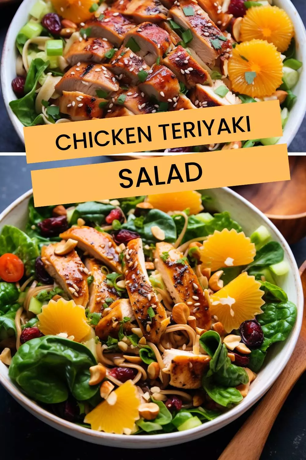 chicken teriyaki salad