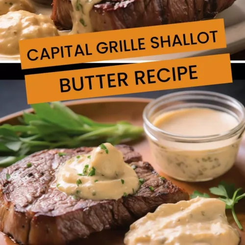 capital grille shallot butter recipe