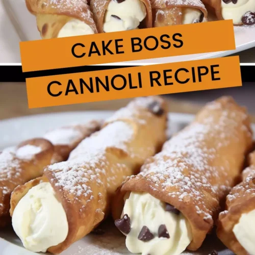 Cake Boss Cannoli Recipe